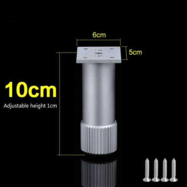 Planet Gates E  4pcs per lot Thick Aluminum Alloy Table Leg Cupboard Sofa Increase Foot Adjustable Multifunction Support Foot Furniture Accessories 4Pcs/lot