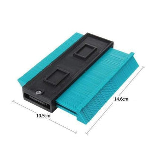 5/6/10in Plastic Contour Gauge Irregular Shaper Profile Ruler Gauge Duplicator Template Curvature Scale Tiling Laminate Tool
