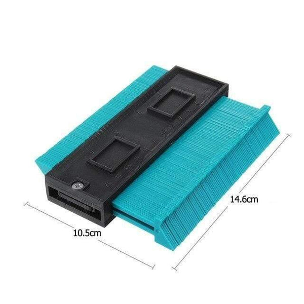 5/6/10in Plastic Contour Gauge Irregular Shaper Profile Ruler Gauge Duplicator Template Curvature Scale Tiling Laminate Tool