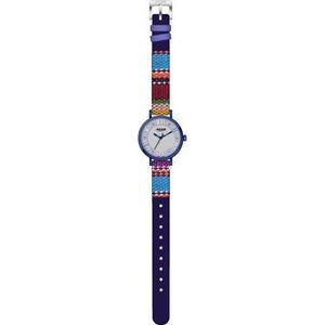 Planet Gates E Blue Drama Lady Women's Watch Japan Movt Rhinestone Fashion Clock Hours Dress Bracelet Leather Girl Birthday Gift Box