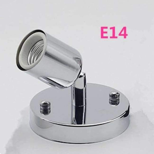 Planet Gates E / E27 Wall Mounted Rotatable E27 / E14 lamp holder Bedroom Dinning Room Bar lighting accessories led lamp base parts