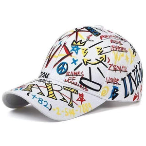 Planet Gates E Graffiti Baseball Cap Hip Hop Tide Hat Summer Travel Shade Caps Men Women Outdoor Sports Casual Hats Snapback Hats Gorr