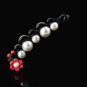 Molans Pearls Solid Banana Hair Clips In Women's Hair Accessories Ponytail Barrettes Elegant Hair Claws Hairpins
