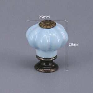 One Piece Small/Large Pumpkin cabinet knob door handles furniture Dresser drawer handle Pulls