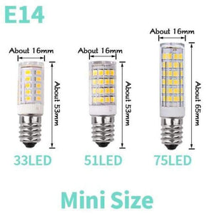 Planet Gates E14 2835 Bulb 220V / 3W / Warm White LED Light E27 Lamp E14 LED Bulb Corn 20 30 46 81 100 LEDs Lampada SMD5730 220V Corn Bulb Chandelier Candle Spotlight Home Decor