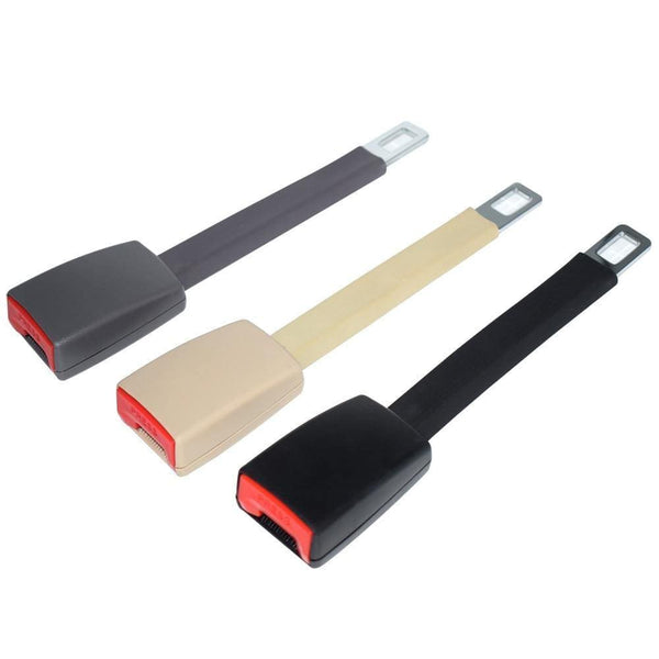 Planet Gates E24 Safe Certified Rigid Stem Seat Belt Extenders For Cars Safety Belt Clip Extension for Children's Car Seats Black Gray Beige