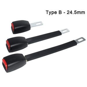 Planet Gates E24 Safe Certified Rigid Stem Seat Belt Extenders For Cars Safety Belt Clip Extension for Children's Car Seats Black Gray Beige