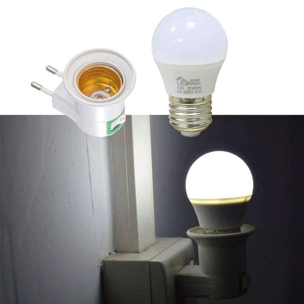 Planet Gates E27 Socket bulb / 5W White New hot selling Europe E27 led Bulb Socket 5W Led Night Light Warm white White led night lamp indoor lighting