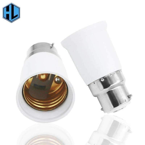 Planet Gates E27 to B22  Bayonet Screw Light Bulb base Socket Adapter Converter For LED Light Lamp Bulb Socket Lighting Accessories