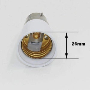 Planet Gates E27 to B22  Bayonet Screw Light Bulb base Socket Adapter Converter For LED Light Lamp Bulb Socket Lighting Accessories