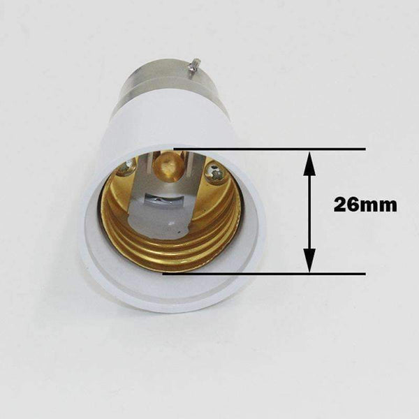 Planet Gates E27 to B22  Bayonet Screw Light Bulb base Socket Adapter Converter For LED Light Lamp Bulb Socket Lighting Accessories