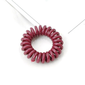 Elastic Knit Telephone Wire Hair Bands Girl Woman Hair Accessories Rubber Band Headwear Hair Rope Spiral Shape Hair Ties