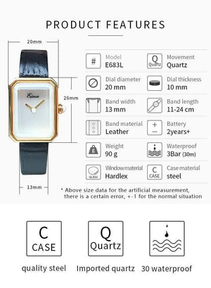 Planet Gates E683L-GDB Women Stainless Steel Bracelet Quartz Wristwatches Fashion Popular Lady Dress Watches Feminino Relojes