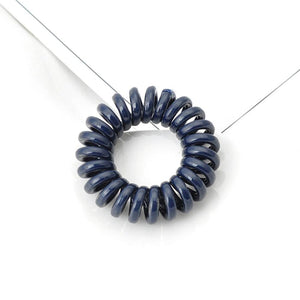 Elastic Knit Telephone Wire Hair Bands Girl Woman Hair Accessories Rubber Band Headwear Hair Rope Spiral Shape Hair Ties