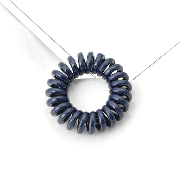 Elastic Knit Telephone Wire Hair Bands Girl Woman Hair Accessories Rubber Band Headwear Hair Rope Spiral Shape Hair Ties