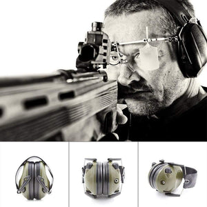 Ear Protector Electronic Tactical Shooting Earmuff Hearing Protection Anti Noise Earplugs Soft Padded Noise Canceling Headset