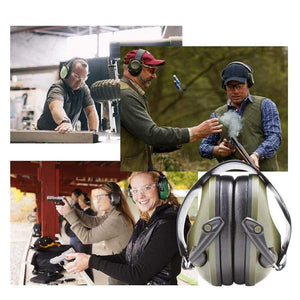 Ear Protector Electronic Tactical Shooting Earmuff Hearing Protection Anti Noise Earplugs Soft Padded Noise Canceling Headset