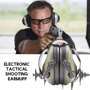 Ear Protector Electronic Tactical Shooting Earmuff Hearing Protection Anti Noise Earplugs Soft Padded Noise Canceling Headset