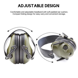 Ear Protector Electronic Tactical Shooting Earmuff Hearing Protection Anti Noise Earplugs Soft Padded Noise Canceling Headset