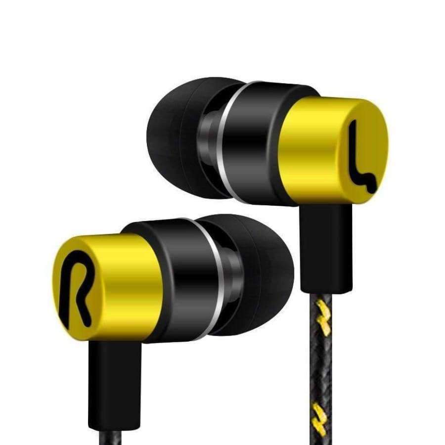 Planet Gates Earphone With Microphone 3.5mm In-Ear Stereo Earbuds Headset For Computer Cell Phone D30 Jan12