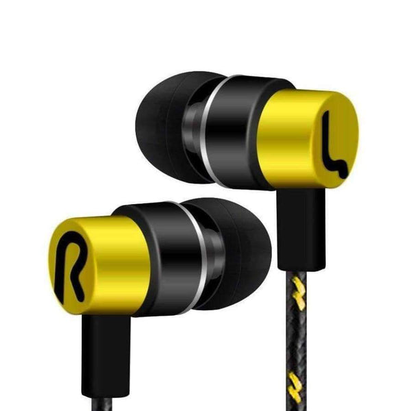 Planet Gates Earphone With Microphone 3.5mm In-Ear Stereo Earbuds Headset For Computer Cell Phone D30 Jan12
