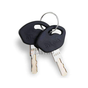 Planet Gates Eastwu CDL-02 Universal Travel RV Entry Door Lock Double Latch Zinc Alloy fit for 30-40mm board thickness