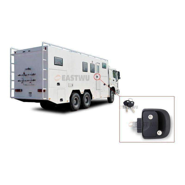Planet Gates Eastwu CDL-02 Universal Travel RV Entry Door Lock Double Latch Zinc Alloy fit for 30-40mm board thickness