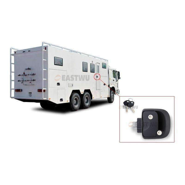 Planet Gates Eastwu CDL-02 Universal Travel RV Entry Door Lock Double Latch Zinc Alloy fit for 30-40mm board thickness