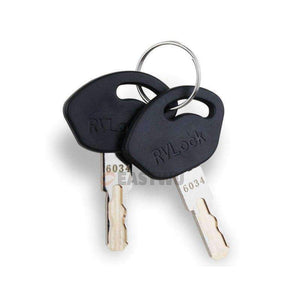 Planet Gates Eastwu CDL-02 Universal Travel RV Entry Door Lock Double Latch Zinc Alloy fit for 30-40mm board thickness