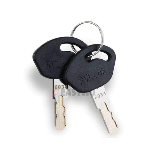 Planet Gates Eastwu CDL-02 Universal Travel RV Entry Door Lock Double Latch Zinc Alloy fit for 30-40mm board thickness