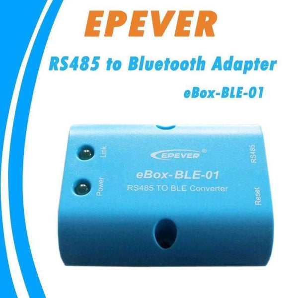 Planet Gates EBOX-BLE-01 RS485 to Bluetooth Adapter Communication and Wireless Parameter Settings for EPever Solar Controllers