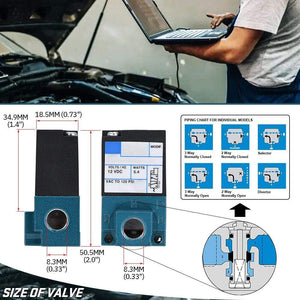 Planet Gates ECU 3 Port Electronic Turbo Boost Control Solenoid Valve For Subaru WRX STI FXT 02-07 JR-ECU02