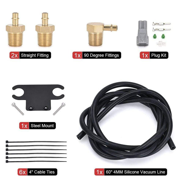 Planet Gates ECU 3 Port Electronic Turbo Boost Control Solenoid Valve For Subaru WRX STI FXT 02-07 JR-ECU02