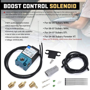 Planet Gates ECU 3 Port Electronic Turbo Boost Control Solenoid Valve For Subaru WRX STI FXT 02-07 JR-ECU02