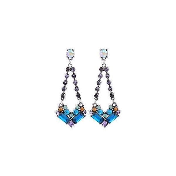 Planet Gates ed01542c-17 Multi Style Small Antique Drop Earrings For Woemn Summer Wholesale Jewelry