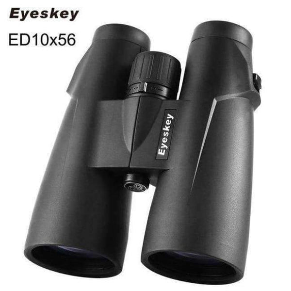 Planet Gates ED10x56-Black Hd 8/10x56 Powerful Zoom Eyeskey Bak4 Prism Optics Professional  Waterproof Binoculars Camping Hunting Telescope