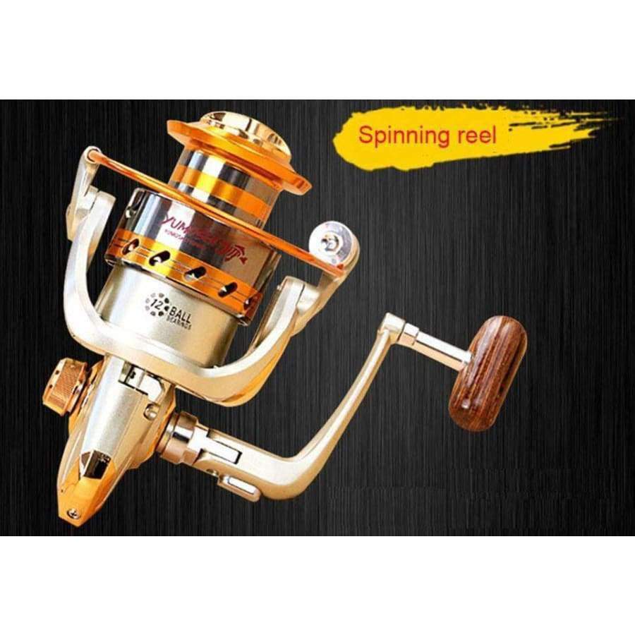 Planet Gates 12 / 1000 Series / Russian Federation EF500 - 9000 Series Aluminum Fishing Reels 12BB Ball Bearings Type Reel Anti seawater corrosion roller fishing
