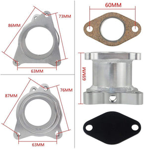 Planet Gates EGR Delete Kit  EGR VALVE For VW Golf Mk5 2.0tdi,also Fit for Skoda 2.0Tdi