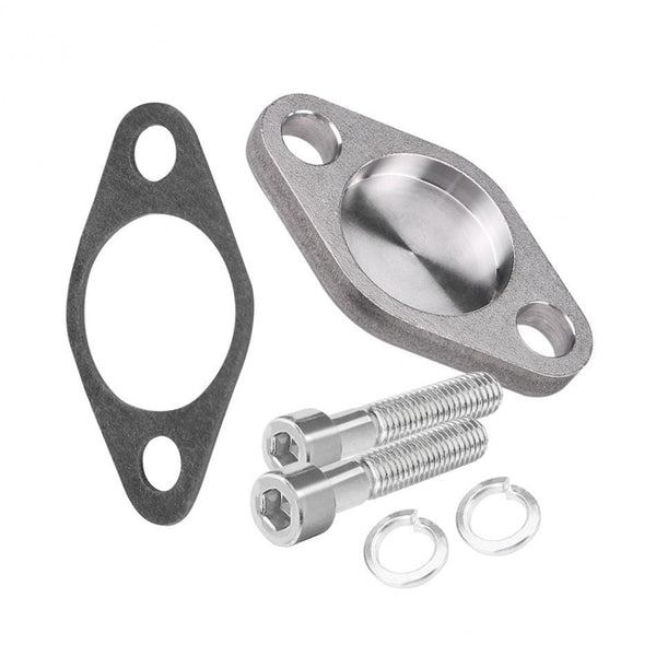 Planet Gates EGR Valve Blanking Block Plates Kit with Gasket for BMW E53 E38 E39 E46 X5 SI-A0254 Car Accessories 8mm Stainless Steel