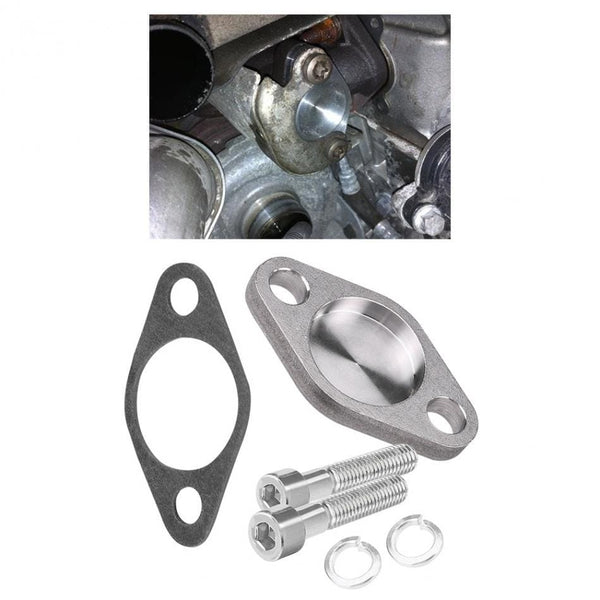 Planet Gates EGR Valve Blanking Block Plates Kit with Gasket for BMW E53 E38 E39 E46 X5 SI-A0254 Car Accessories 8mm Stainless Steel