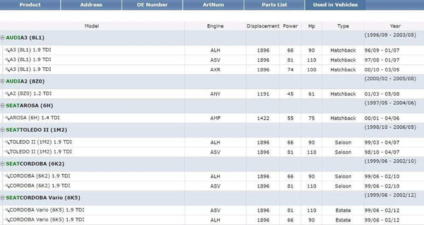 Planet Gates EGR VALVE For SEAT Arosa Cordoba Ibiza III IV Leon Toledo II 1.4 1.9 TDI 038131501E 045131501L 045131501C 7293D 045 131 501 L/C