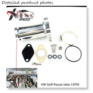 Planet Gates EGR Valve Replacement Pipe suit For VW Audi Skoda 1.9 TDI 130/160 BHP 2.25inch Diesel egr delete kits
