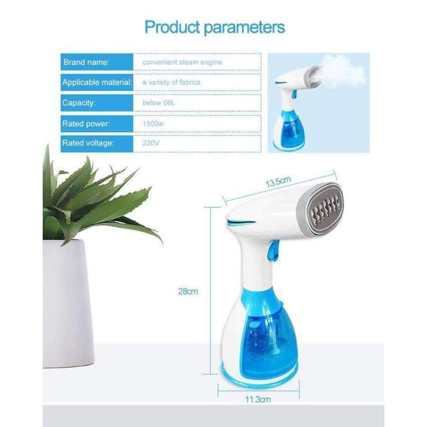 Planet Gates EILEMO Garment Steamer Iron Travel Steam Iron for Clothes Ironing Clothing Handheld Steamer Brush Stoom Machine Home Appliances