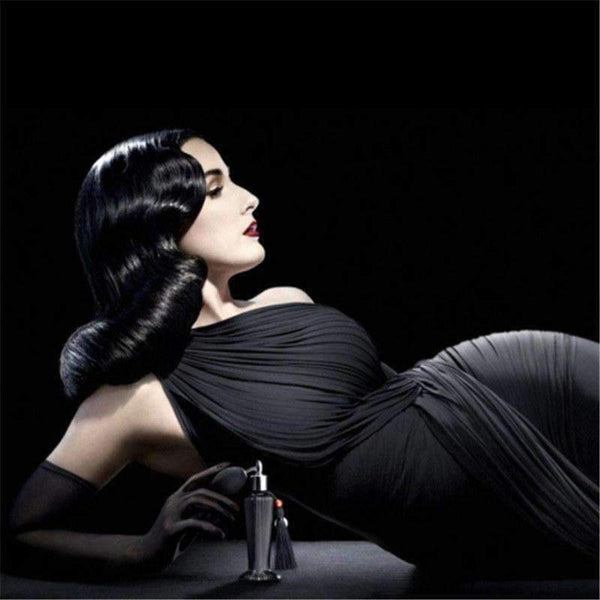 Planet Gates Elastic Lace Gloves Ultra-Thin Long Paragraph Women'S Black Gauze Thin Gloves Touch Screen Female Mittens TB17