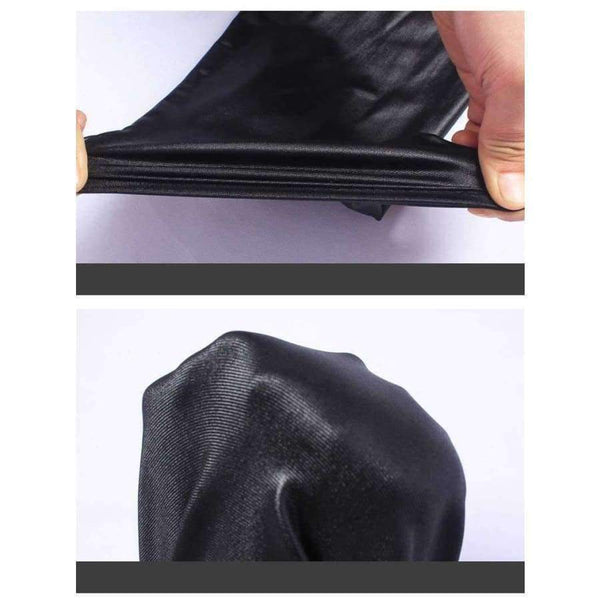 Planet Gates Elastic women imitation leather stirrup leggings plus size XL-5XL package hip ladies pants slim stretch trousers ZB-D032