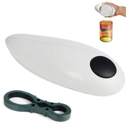 Electric Can Opener One Touch Automatic Jar Opener Bottle Opener Electric Hands Free Kitchen Gadgets