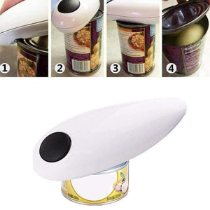 Electric Can Opener One Touch Automatic Jar Opener Bottle Opener Electric Hands Free Kitchen Gadgets