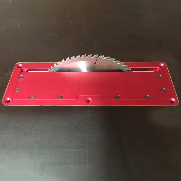 Electric Circular Saw Flip Cover Plate Flip-floor Table Special Cover Plate Adjustable Aluminium Insert Plate for Table Saw