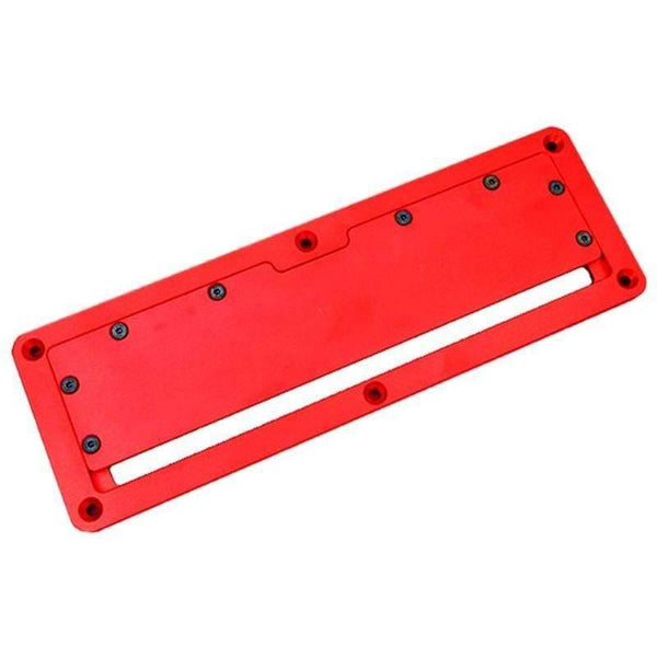 Electric Circular Saw Flip Cover Plate Flip-floor Table Special Cover Plate Adjustable Aluminium Insert Plate for Table Saw