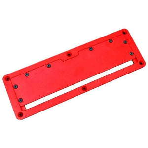 Electric Circular Saw Flip Cover Plate Flip-floor Table Special Cover Plate Adjustable Aluminium Insert Plate for Table Saw